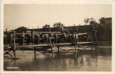 Schweizer Armee - Brückenbau
