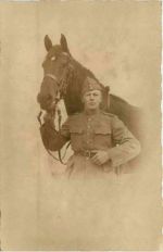 Aarau - Soldat mit Pferd