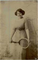 Frau - Tennis