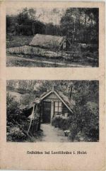 Erdhütten bei Lentföhrden in Hollstein