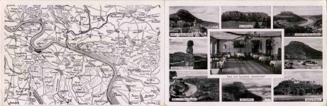 Königstein - Gaststätte Sachsenhof - Klappkarte