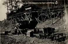 Bau der Odertalsperre bei Bad Lauterberg