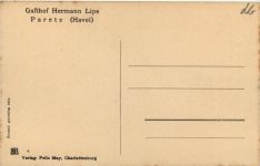 Paretz - Gasthof Lips - Humor - Rauchen