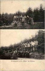 Erholungsort in der Nässe bei Gelenau