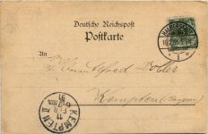 Halberstadt - Adler Tuschen gelaufen 1891
