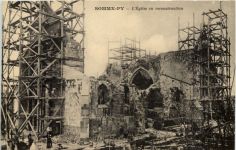 Somme-Py - L Elgise en reconstruction
