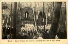 Steyl - Einweihung der neuen Lourdesgrotte 1922 - Venlo