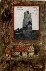 Auf dem Moritzberg - Prägekarte