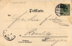 Gruss aus Wertheim - Gasthof zur Kette Litho