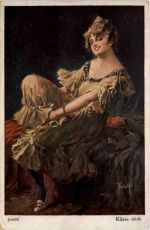 Künstler AK - Jodolfi - Küsse mich