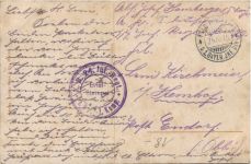 Künstler AK Arthur Thiele - Deckung gegen feindliche Flieger - Feldpost 24. Inf. REgt