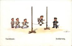 Künstler AK Ad. Hoffmann - Turnstunde