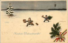 Künstler AK Ad. Hoffmann - Herzliche Weihnachtsgrüsse