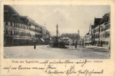 Gruss aus Eggenfelden - Unterer Stadtplatz