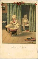 Künstler Ak Pauli Ebner - Husch ins Bett