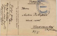 Und Ihr? - Zeichnet Kriegsanleihe - Feldpost Garnisons Battl. Ingolstadt