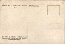 Prag - Delnicka Olympiada 1921