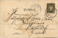 Gruss vom Manöver - Litho