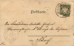 Gruss vom Manöver - Litho