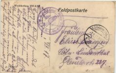 Humor im Felde - Kriegstrauung - LA Bassee