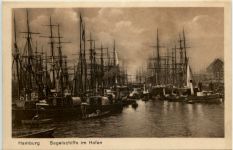 Hamburg Hafen, Segelschiffe