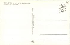 Odertalsperre im Harz bei Bad Lauterberg-Braunlage