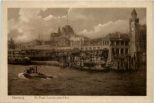 Hamburg, St. Pauli, Landungsbrücken
