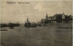 Emmerich, Partie am Rhein