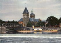 Hameln, Weser mit Blick auf Münster