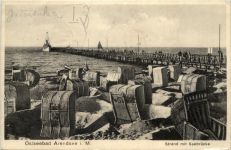 Ostseebad Arendsee, Strand mit Seebrücke