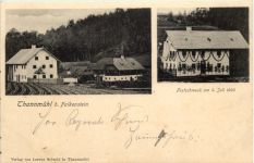 Thannmühl bei Falkenstein - Festschmuck 1900