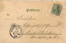 Gruss aus Hall - Litho - Tanz der Salzsieder