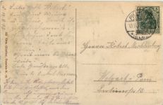 Dresden, -Pillnitz, Partie im kgl. Schlossgarten mit Bergpalais