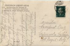 Tännich - Post Remda - Friedrich Ebert Heim