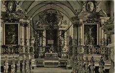 Coruey bei Höxter, Inneres der Kirche