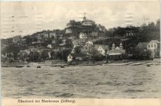 Hamburg, Elbestrand bei Blankenese Süllberg