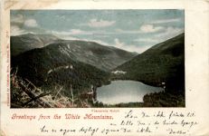 Greetings from the White Mountains - Franconia Notch