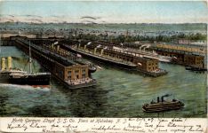 Hoboken - North German Lloyd SS Co Piers