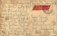 Wilna - Bahnhof - Feldpost K. B. Kavallerie Div