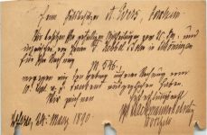 Ganzsache Lehrte 1890