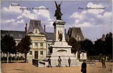 Sedan - Platz D Alsace Lorraine - Feldpost 3. Armee Etappen Inspektion