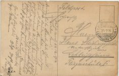 Wilna - Bayr. Chevaulegeres - Feldpost