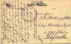 Camp de Beverloo - Rue Goethals - Feldpost Res Inf Regt 246