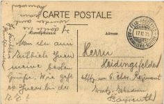 Wilno - Grosse Strasse - Feldpost K. B. Kavallerie Division
