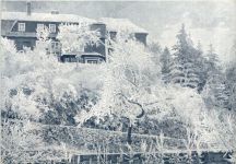 Schloss Stauf im Rauhreif - Post Eysölden