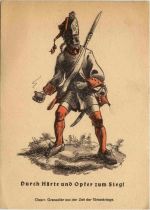 Durch Härte und Opfer zum Sieg - Österr. Granadier