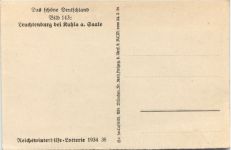 WHW 1934/35 - Leuchtenburg bei Kahla