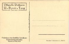 U-Boot-Tag 1917 - Künstler AK Willy Stöwer