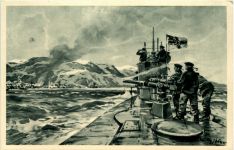 U-Boot-Tag 1917 - Künstler AK Willy Stöwer