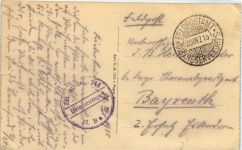 Wervicq - Place de Steenacker - Feldpost Res Inf Regt 246
